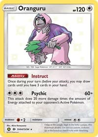 Oranguru - Hidden Fates: Shiny Vault - Pokemon card