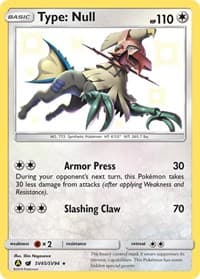 Type: Null - Hidden Fates: Shiny Vault - Pokemon card