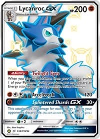 Lycanroc GX (SV67) - Hidden Fates: Shiny Vault - Pokemon card