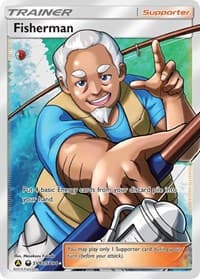 Fisherman - Hidden Fates: Shiny Vault - Pokemon card