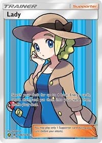 Lady - Hidden Fates: Shiny Vault - Pokemon card