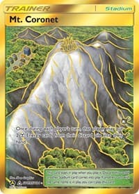 Mt. Coronet - Hidden Fates: Shiny Vault - Pokemon card