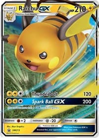 Raichu GX - SM213 - SM Promos - Pokemon card
