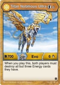 Titan Nobilious Ultra - Age of Aurelus - Bakugan TCG card