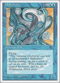 Wall of Air - Fourth Edition - Magic: The Gathering card