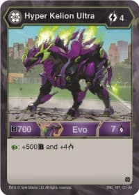 Hyper Kelion Ultra - Age of Aurelus - Bakugan TCG card