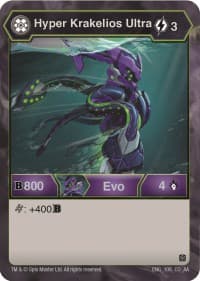 Hyper Krakelios Ultra - Age of Aurelus - Bakugan TCG card