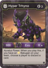 Hyper Trhyno (110) - Age of Aurelus - Bakugan TCG card