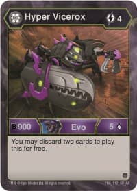 Hyper Vicerox (112) - Age of Aurelus - Bakugan TCG card