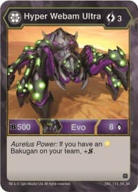 Hyper Webam Ultra - Age of Aurelus - Bakugan TCG card