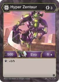Hyper Zentaur - Age of Aurelus - Bakugan TCG card