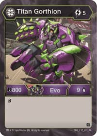 Titan Gorthion - Age of Aurelus - Bakugan TCG card