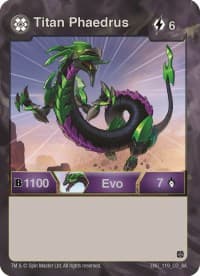 Titan Phaedrus - Age of Aurelus - Bakugan TCG card