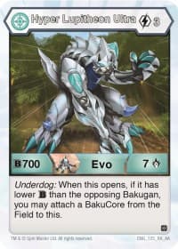 Hyper Lupitheon Ultra (125) - Age of Aurelus - Bakugan TCG card