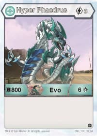 Hyper Phaedrus - Age of Aurelus - Bakugan TCG card