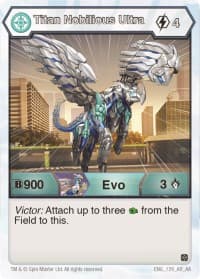 Titan Nobilious Ultra (129) - Age of Aurelus - Bakugan TCG card