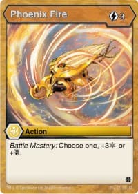 Phoenix Fire - Age of Aurelus - Bakugan TCG card