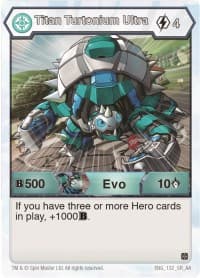 Titan Turtonium Ultra - Age of Aurelus - Bakugan TCG card