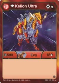 Diamond Kelion Ultra - Age of Aurelus - Bakugan TCG card