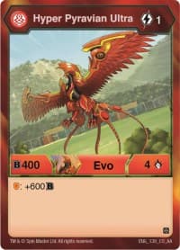 Hyper Pyravian Ultra (139) - Age of Aurelus - Bakugan TCG card