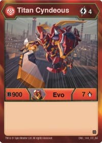 Titan Cyndeous - Age of Aurelus - Bakugan TCG card