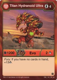 Titan Hydranoid Ultra (145) - Age of Aurelus - Bakugan TCG card