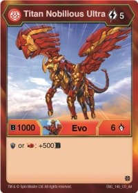Titan Nobilious Ultra (146) - Age of Aurelus - Bakugan TCG card