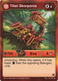 Titan Skorporos - Age of Aurelus - Bakugan TCG card