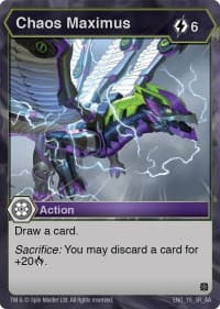 Chaos Maximus - Age of Aurelus - Bakugan TCG card