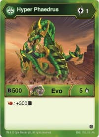 Hyper Phaedrus (153) - Age of Aurelus - Bakugan TCG card