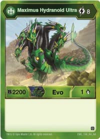 Maximus Hydranoid Ultra - Age of Aurelus - Bakugan TCG card