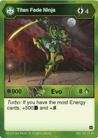 Titan Fade Ninja - Age of Aurelus - Bakugan TCG card