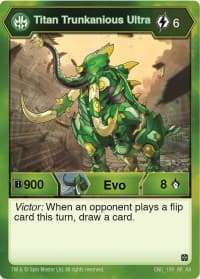 Titan Trunkanious Ultra - Age of Aurelus - Bakugan TCG card