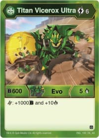 Titan Vicerox Ultra (160) - Age of Aurelus - Bakugan TCG card