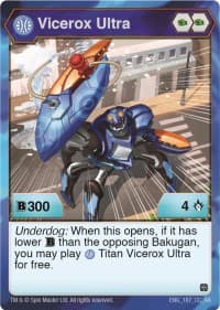 Vicerox Ultra - Age of Aurelus - Bakugan TCG card