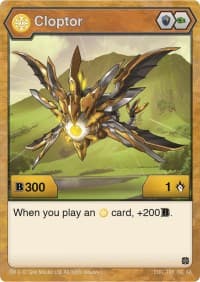 Cloptor - Age of Aurelus - Bakugan TCG card