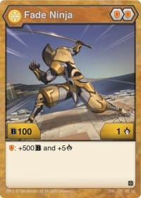 Fade Ninja (170) - Age of Aurelus - Bakugan TCG card