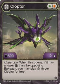 Cloptor (178) - Age of Aurelus - Bakugan TCG card