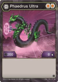 Phaedrus Ultra (183) - Age of Aurelus - Bakugan TCG card