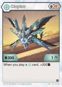 Cloptor (187) - Age of Aurelus - Bakugan TCG card