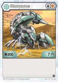 Skorporos (195) - Age of Aurelus - Bakugan TCG card