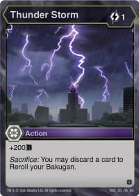 Thunder Storm - Age of Aurelus - Bakugan TCG card