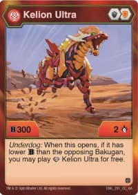 Kelion Ultra (201) - Age of Aurelus - Bakugan TCG card