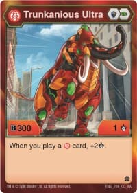 Trunkanious Ultra (206) - Age of Aurelus - Bakugan TCG card