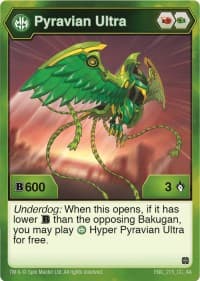 Pyravian Ultra (215) - Age of Aurelus - Bakugan TCG card