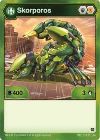 Skorporos (216) - Age of Aurelus - Bakugan TCG card