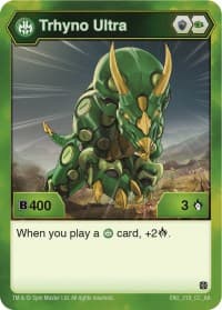 Trhyno Ultra (218) - Age of Aurelus - Bakugan TCG card