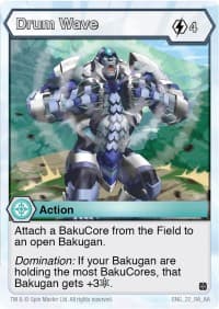 Drum Wave - Age of Aurelus - Bakugan TCG card