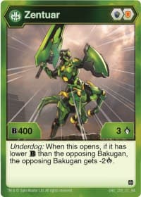 Zentaur (220) - Age of Aurelus - Bakugan TCG card