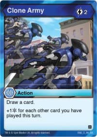 Clone Army - Age of Aurelus - Bakugan TCG card